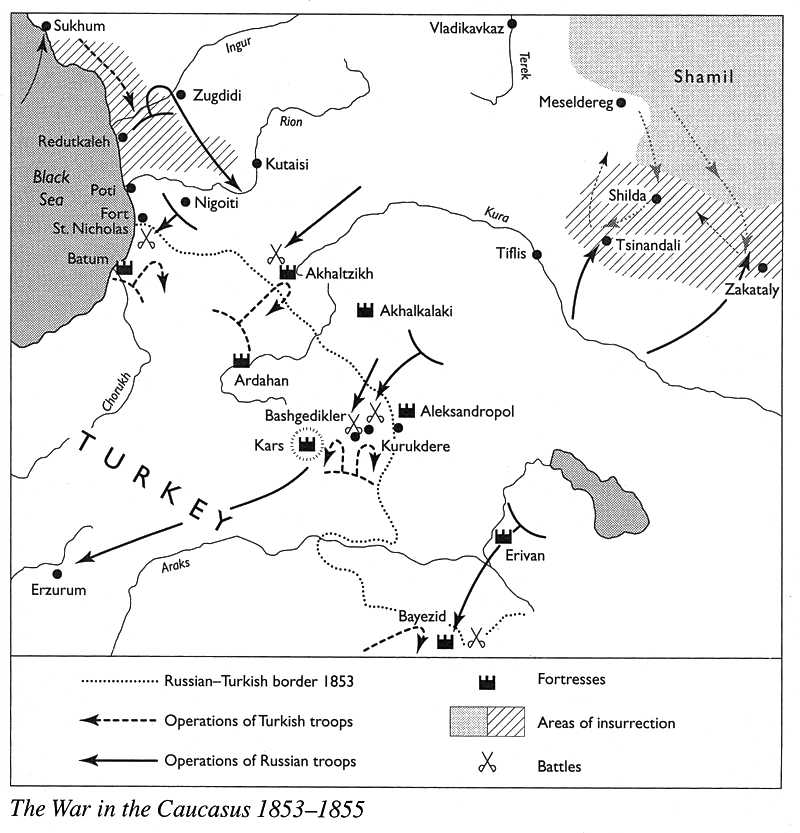 Caucusus Crimean War Campaign